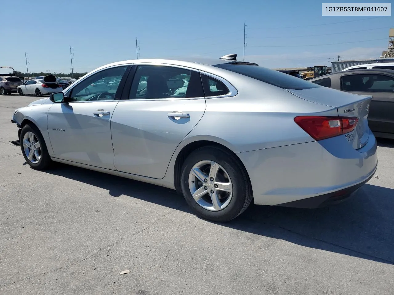 2021 Chevrolet Malibu Ls VIN: 1G1ZB5ST8MF041607 Lot: 74099384