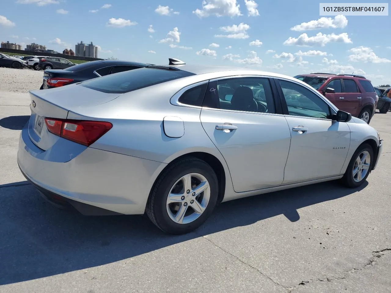 2021 Chevrolet Malibu Ls VIN: 1G1ZB5ST8MF041607 Lot: 74099384