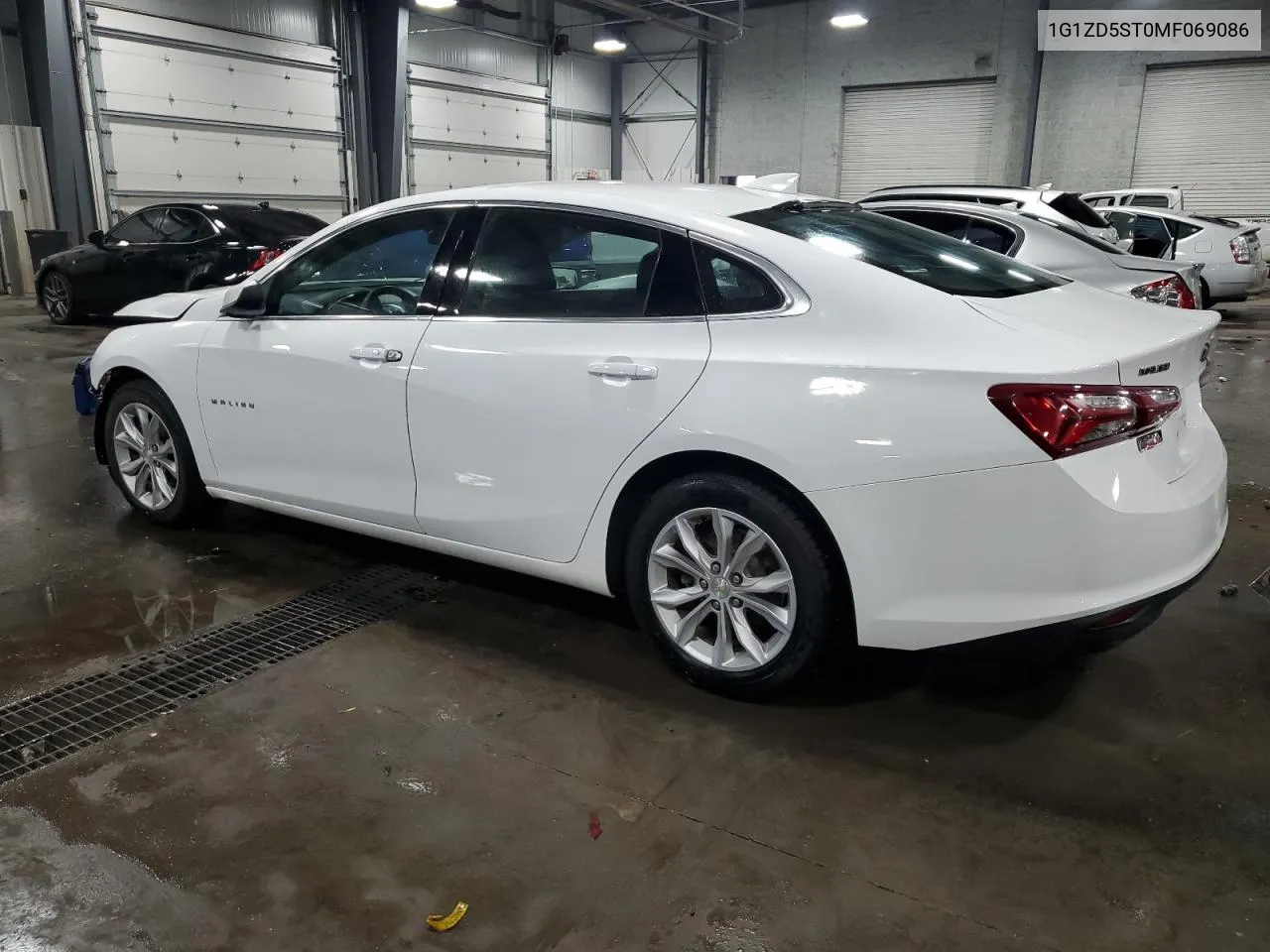 2021 Chevrolet Malibu Lt VIN: 1G1ZD5ST0MF069086 Lot: 74274004