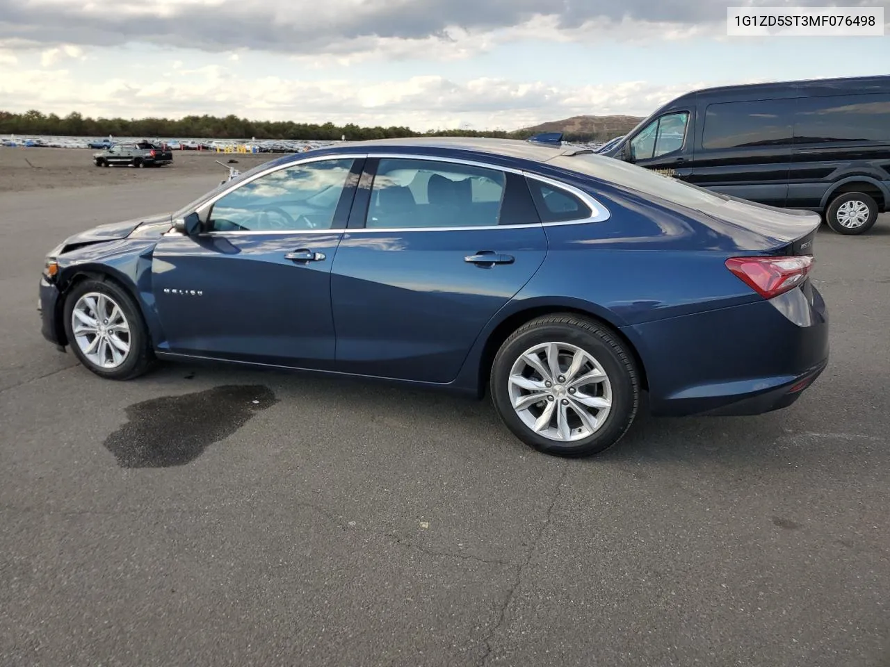 2021 Chevrolet Malibu Lt VIN: 1G1ZD5ST3MF076498 Lot: 74331934