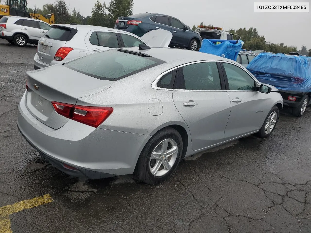 2021 Chevrolet Malibu Ls VIN: 1G1ZC5STXMF003485 Lot: 74506444