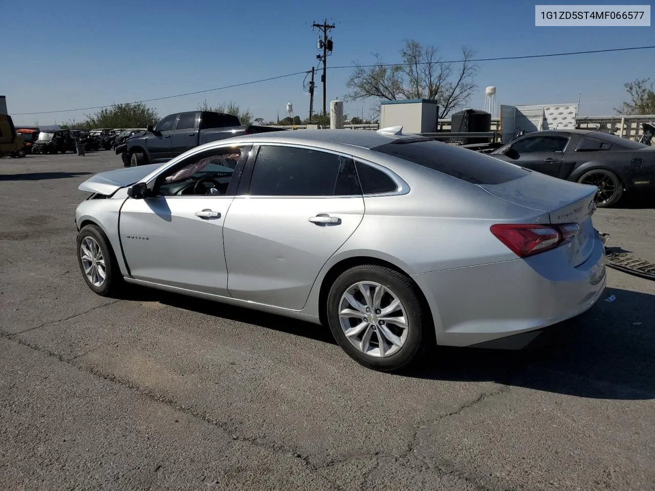 2021 Chevrolet Malibu Lt VIN: 1G1ZD5ST4MF066577 Lot: 74939954