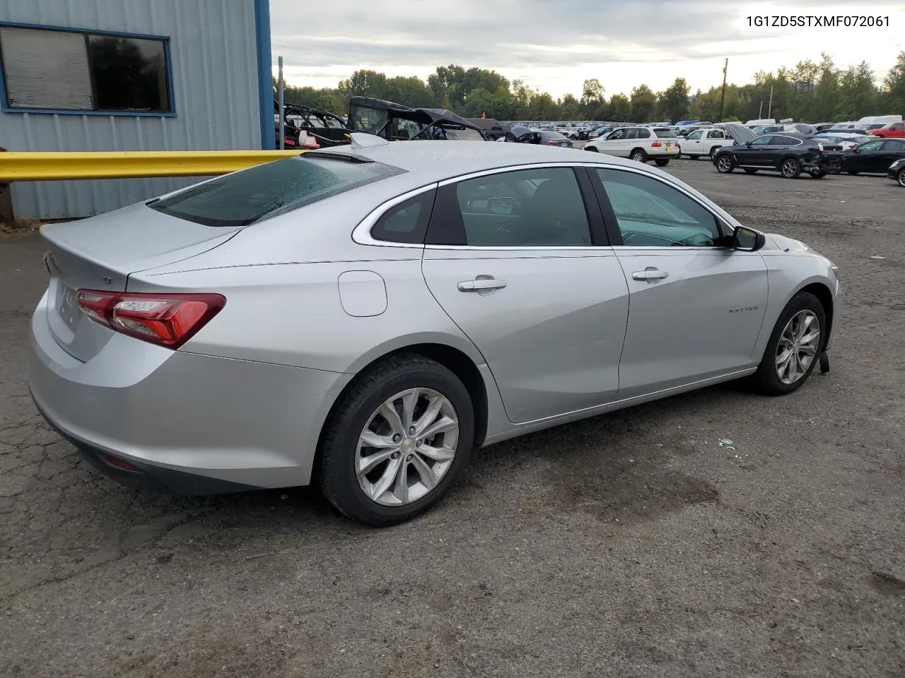 2021 Chevrolet Malibu Lt VIN: 1G1ZD5STXMF072061 Lot: 74964804