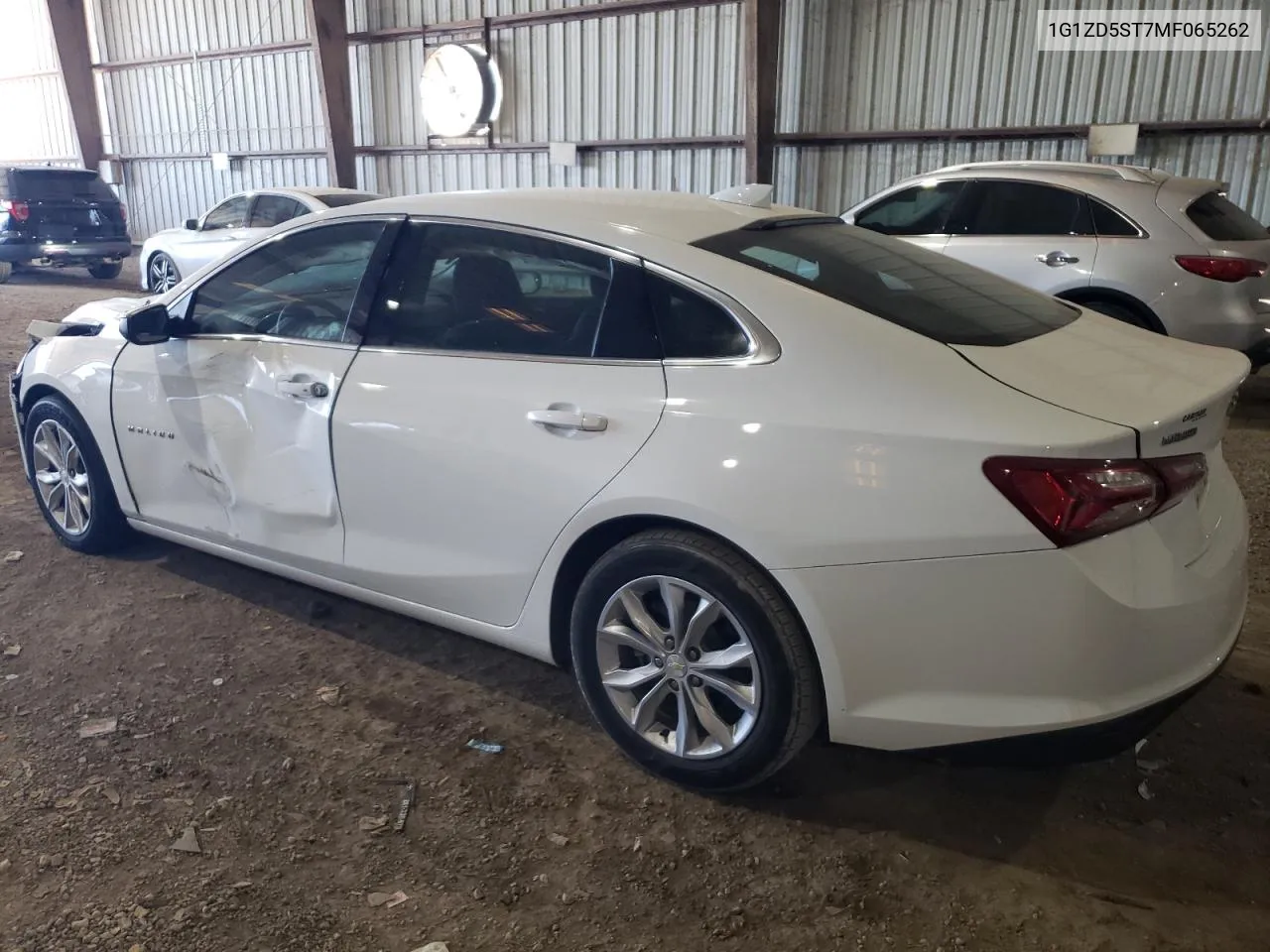 2021 Chevrolet Malibu Lt VIN: 1G1ZD5ST7MF065262 Lot: 75328714