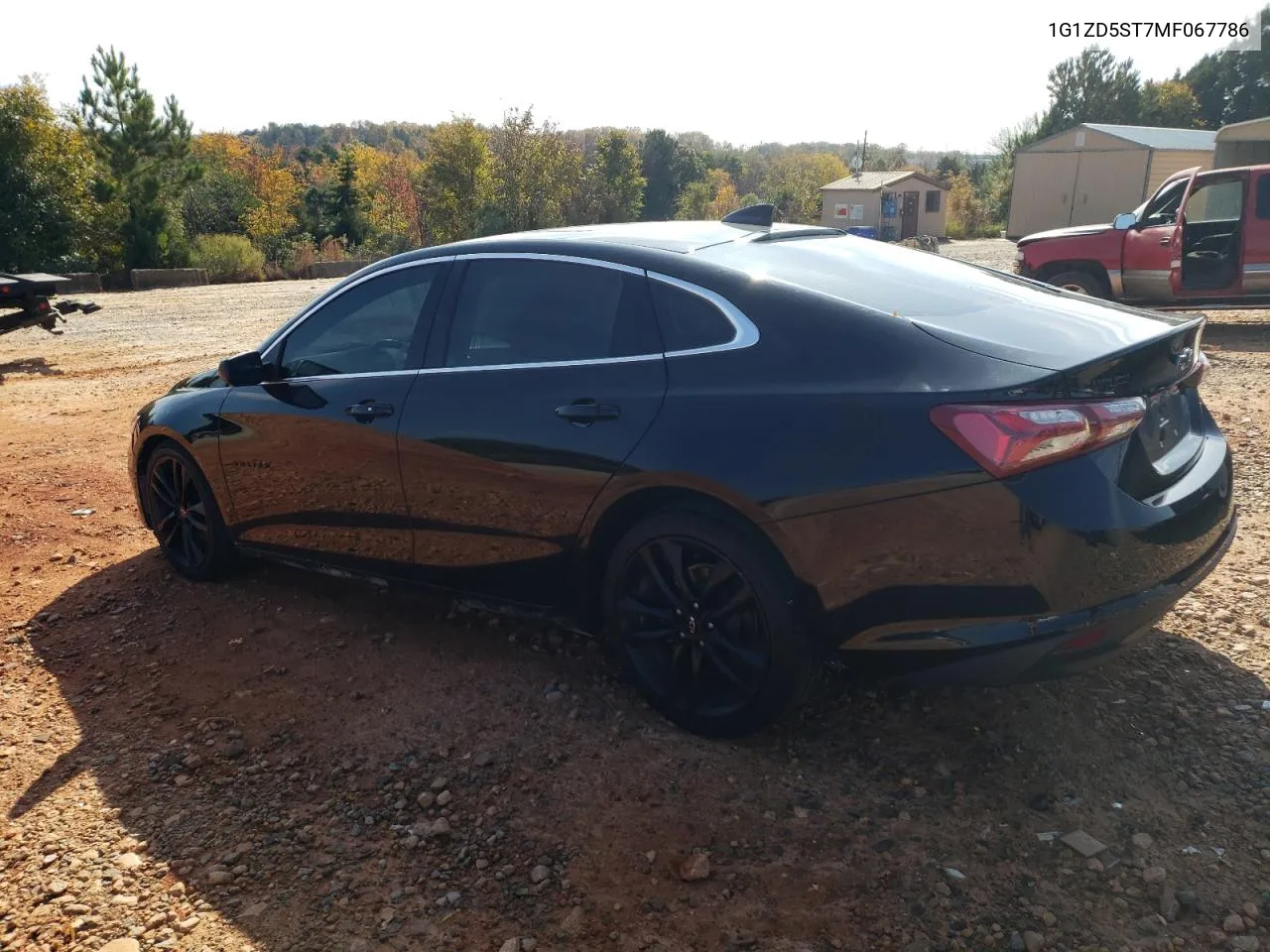 2021 Chevrolet Malibu Lt VIN: 1G1ZD5ST7MF067786 Lot: 75939534