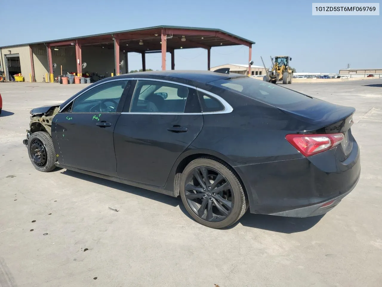 2021 Chevrolet Malibu Lt VIN: 1G1ZD5ST6MF069769 Lot: 76070154