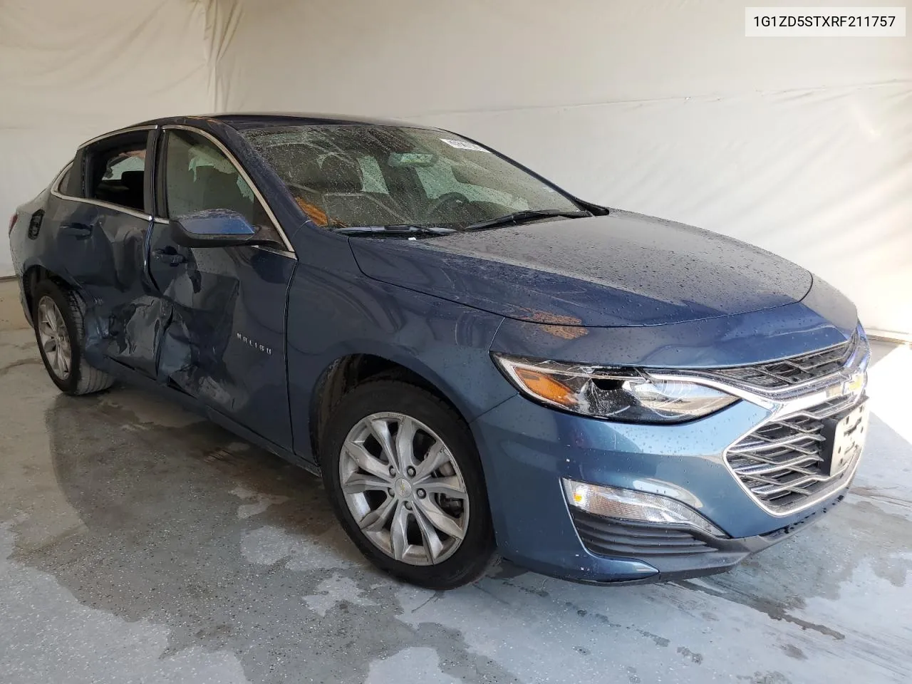 2021 Chevrolet Malibu Lt VIN: 1G1ZD5STXRF211757 Lot: 76278414