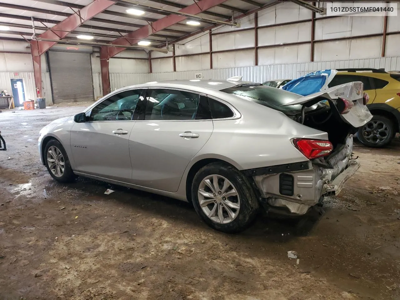 2021 Chevrolet Malibu Lt VIN: 1G1ZD5ST6MF041440 Lot: 76338764