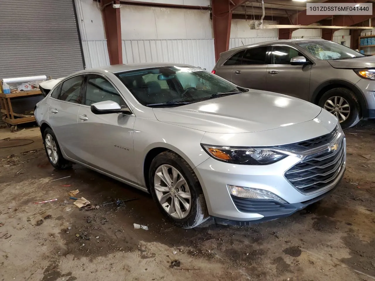 2021 Chevrolet Malibu Lt VIN: 1G1ZD5ST6MF041440 Lot: 76338764