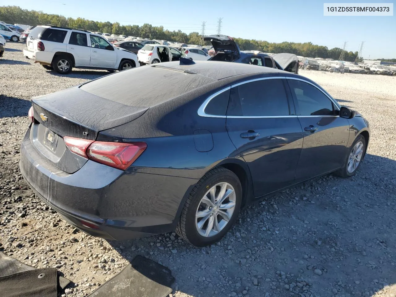 2021 Chevrolet Malibu Lt VIN: 1G1ZD5ST8MF004373 Lot: 76447754