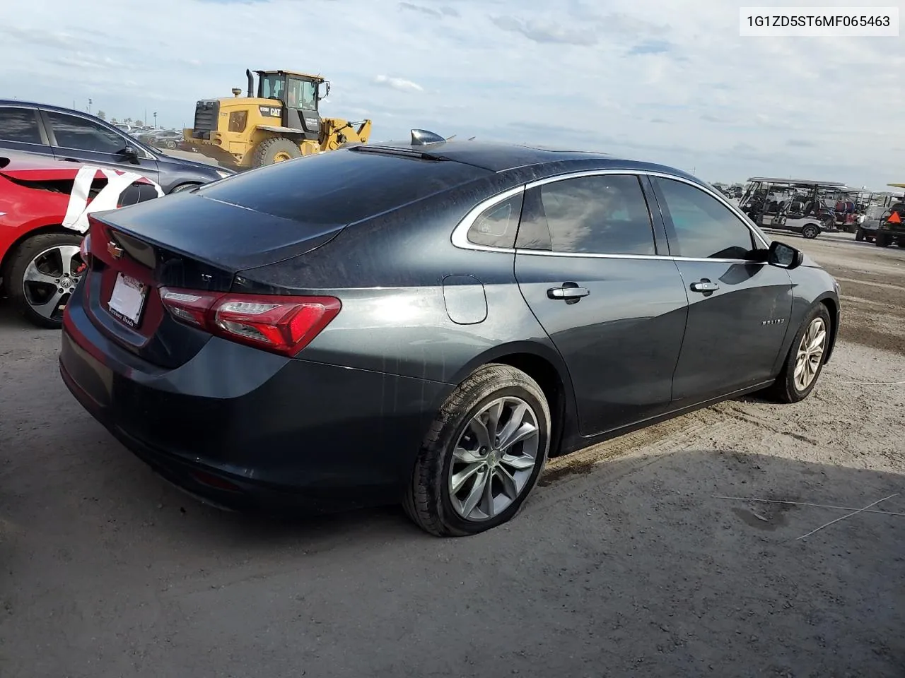 2021 Chevrolet Malibu Lt VIN: 1G1ZD5ST6MF065463 Lot: 76655574