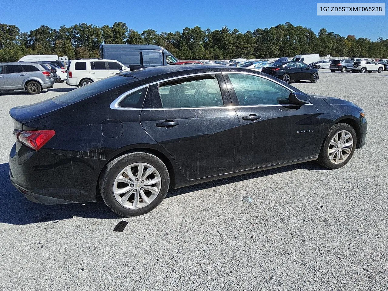 2021 Chevrolet Malibu Lt VIN: 1G1ZD5STXMF065238 Lot: 76687064