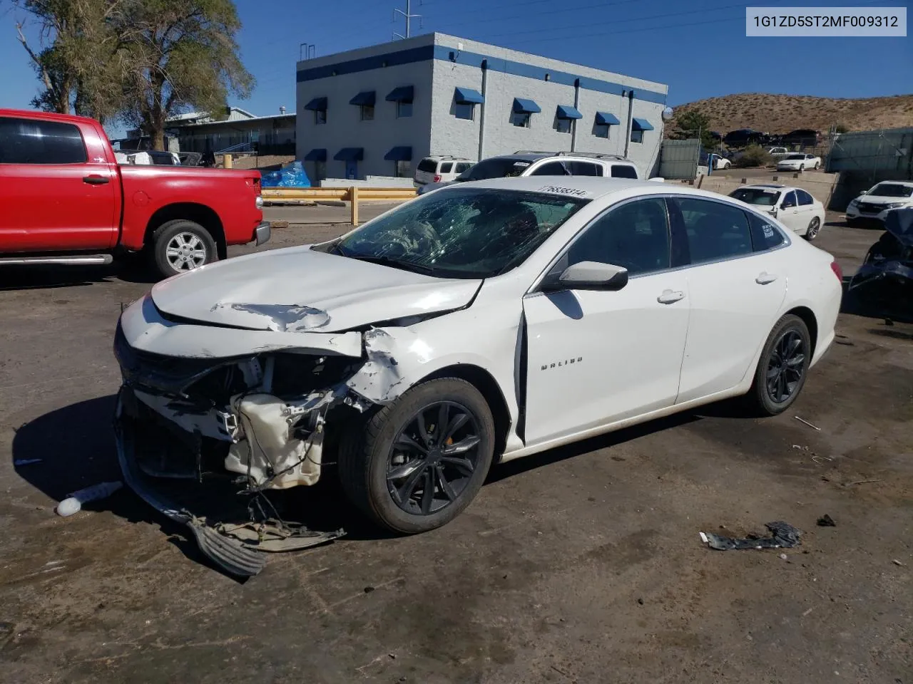 2021 Chevrolet Malibu Lt VIN: 1G1ZD5ST2MF009312 Lot: 76838314