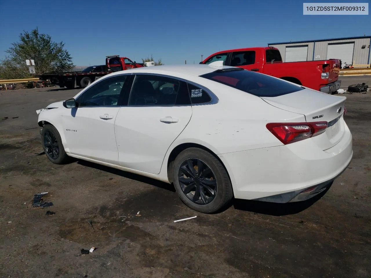 2021 Chevrolet Malibu Lt VIN: 1G1ZD5ST2MF009312 Lot: 76838314