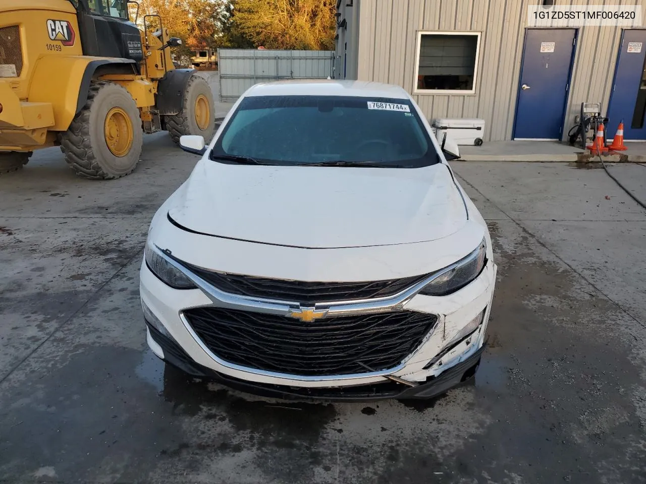 2021 Chevrolet Malibu Lt VIN: 1G1ZD5ST1MF006420 Lot: 76871744