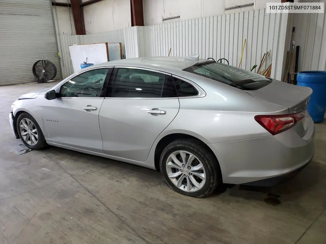 2021 Chevrolet Malibu Lt VIN: 1G1ZD5ST5MF071884 Lot: 78135904