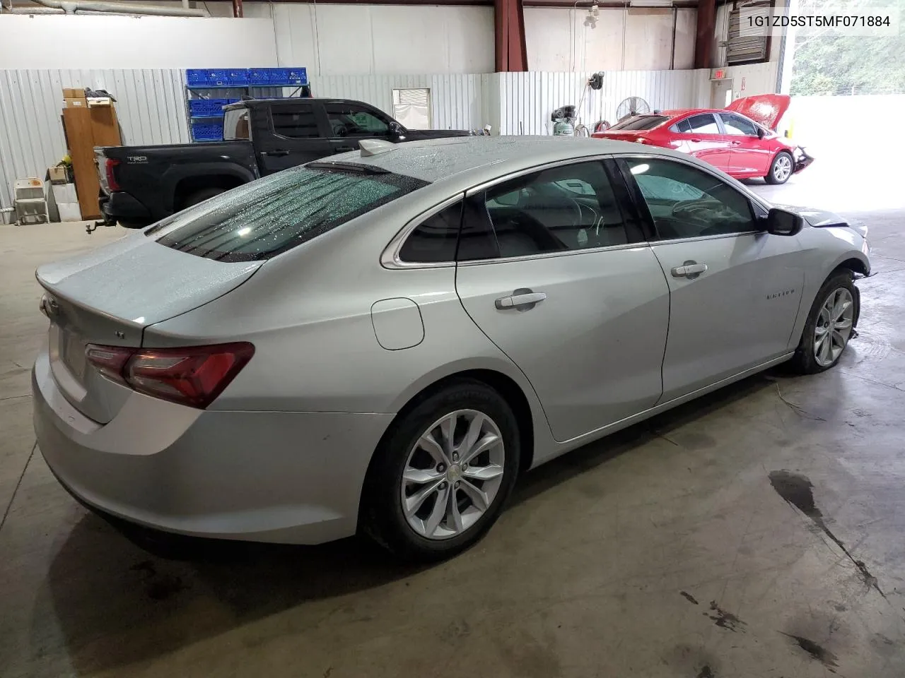 2021 Chevrolet Malibu Lt VIN: 1G1ZD5ST5MF071884 Lot: 78135904