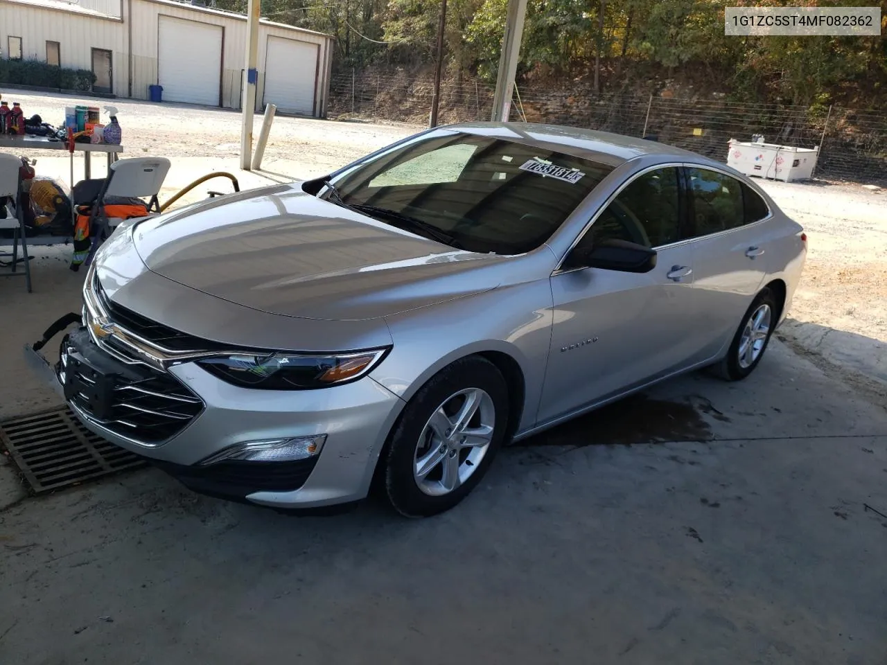 2021 Chevrolet Malibu Ls VIN: 1G1ZC5ST4MF082362 Lot: 78331814