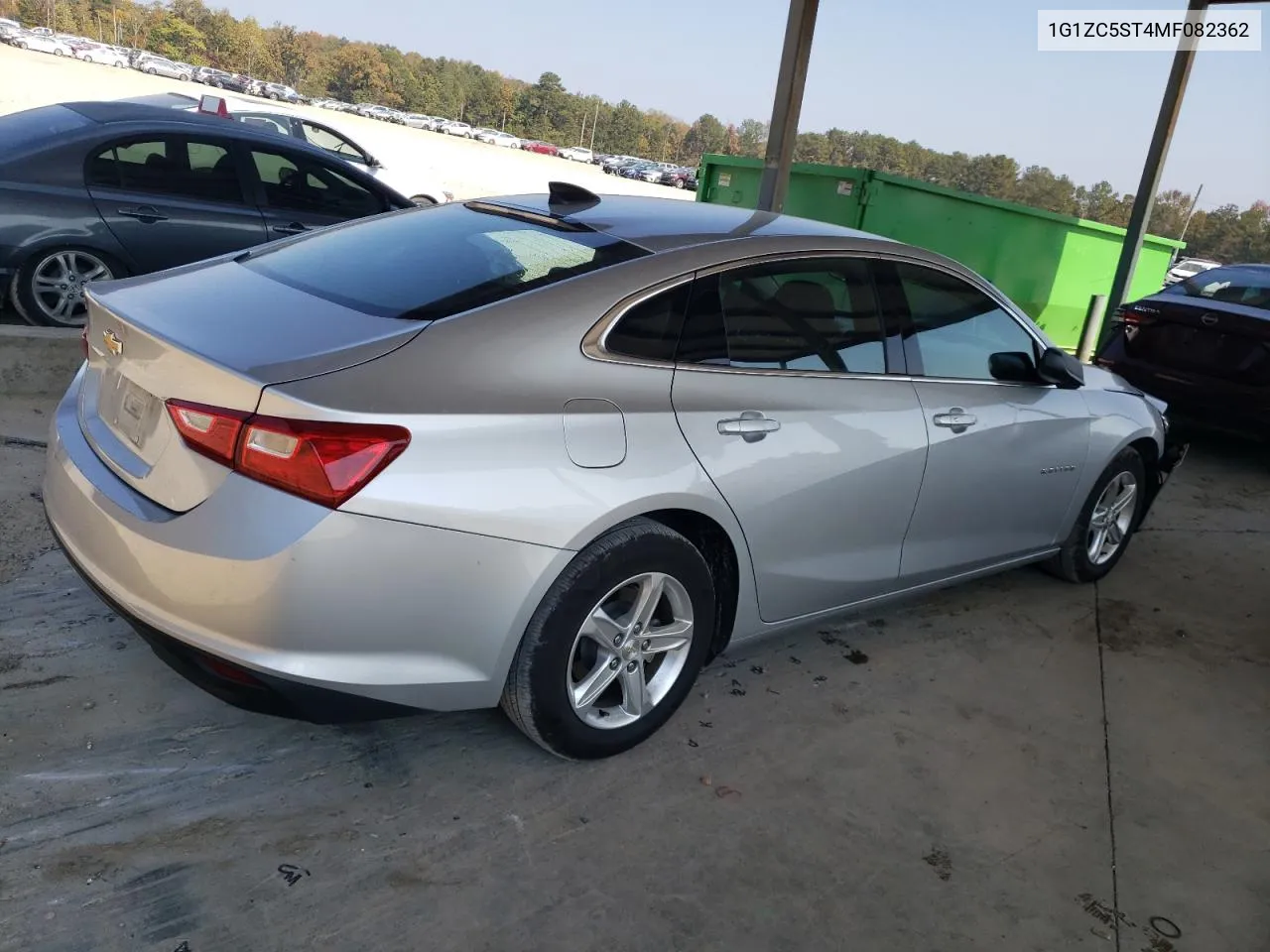 2021 Chevrolet Malibu Ls VIN: 1G1ZC5ST4MF082362 Lot: 78331814