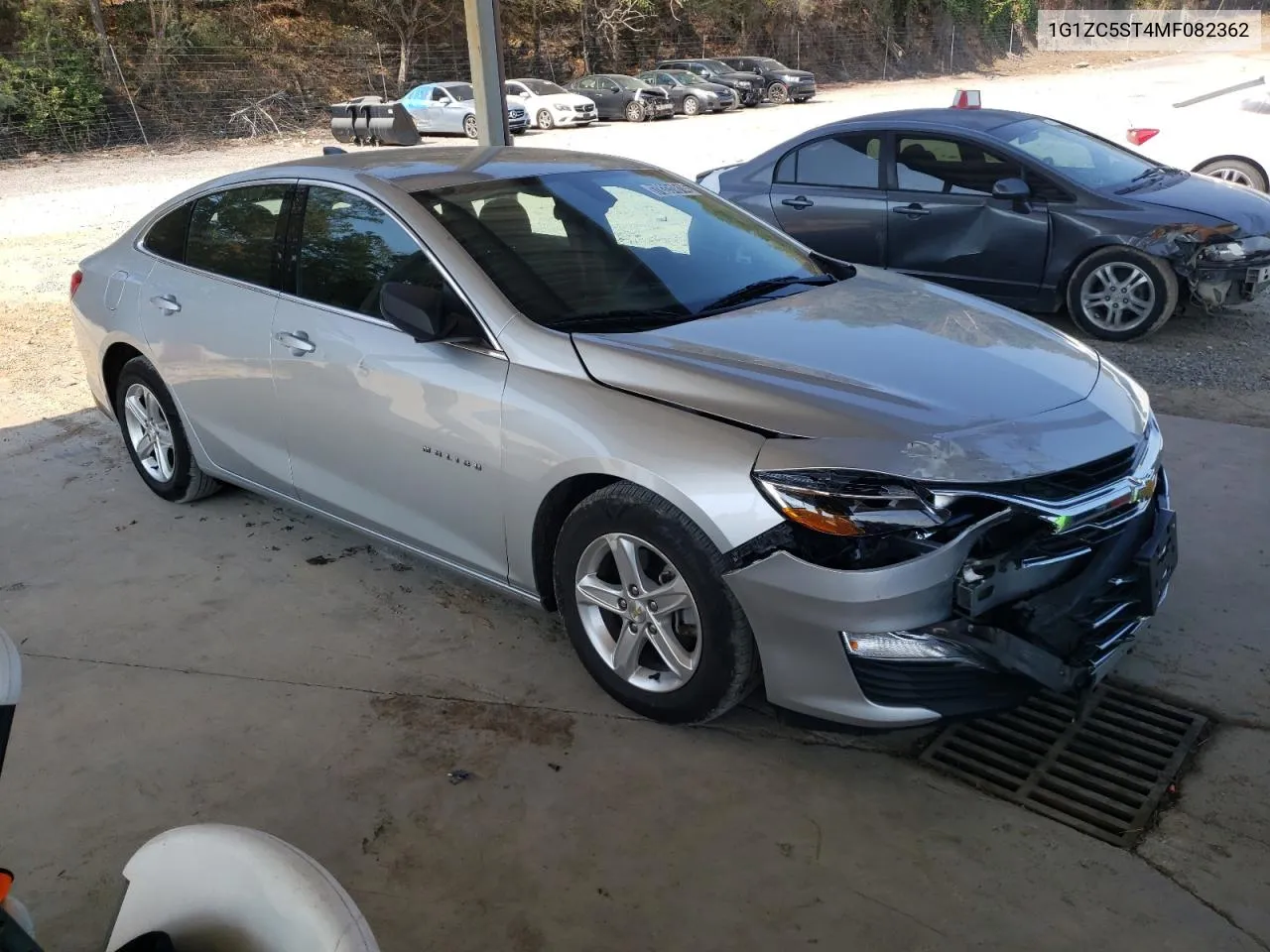 2021 Chevrolet Malibu Ls VIN: 1G1ZC5ST4MF082362 Lot: 78331814