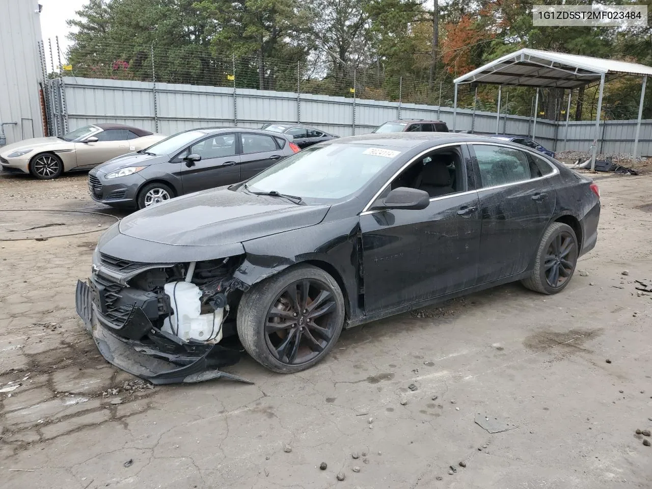 2021 Chevrolet Malibu Lt VIN: 1G1ZD5ST2MF023484 Lot: 79024114