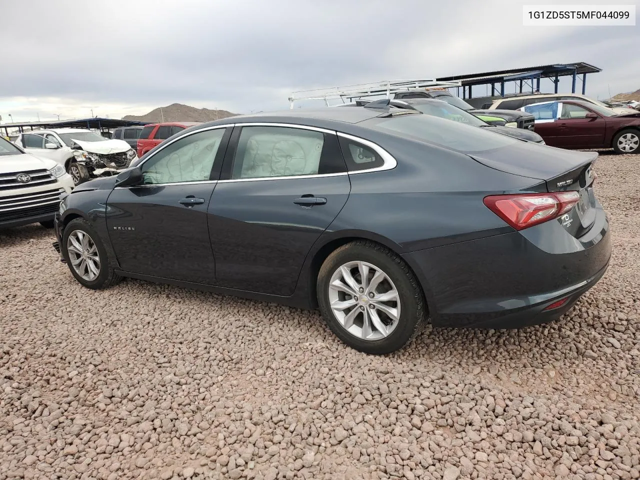 2021 Chevrolet Malibu Lt VIN: 1G1ZD5ST5MF044099 Lot: 79489344