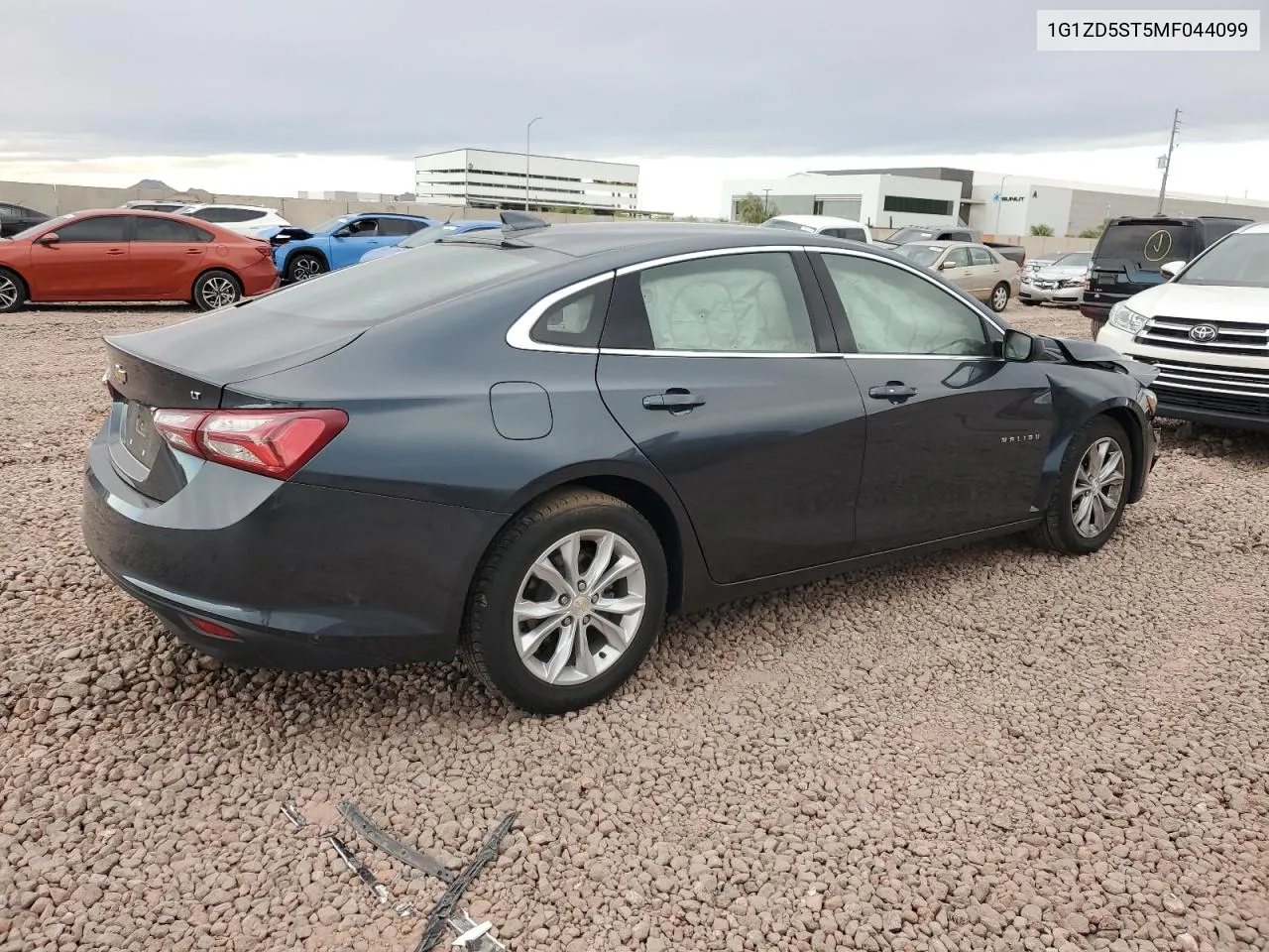 2021 Chevrolet Malibu Lt VIN: 1G1ZD5ST5MF044099 Lot: 79489344