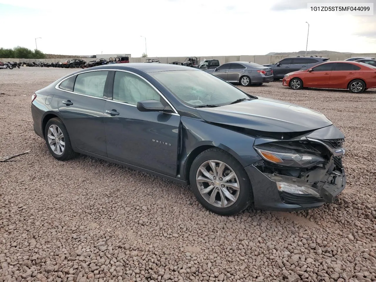 2021 Chevrolet Malibu Lt VIN: 1G1ZD5ST5MF044099 Lot: 79489344