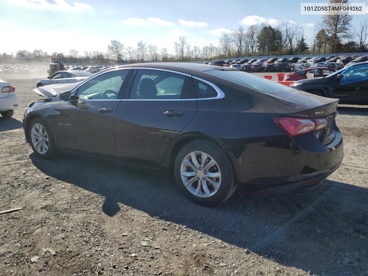 2021 Chevrolet Malibu Lt VIN: 1G1ZD5ST4MF049262 Lot: 79668144