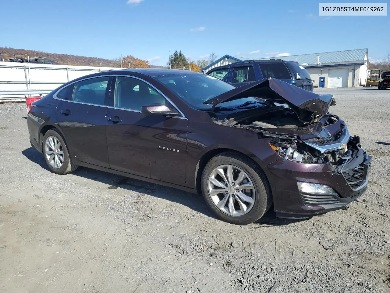 2021 Chevrolet Malibu Lt VIN: 1G1ZD5ST4MF049262 Lot: 79668144