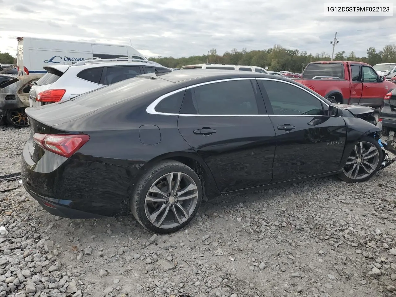 2021 Chevrolet Malibu Lt VIN: 1G1ZD5ST9MF022123 Lot: 79767234