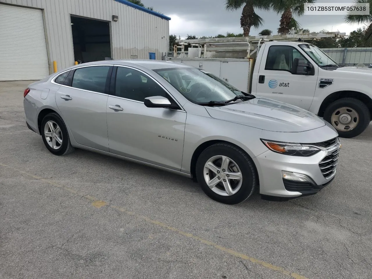 2021 Chevrolet Malibu Ls VIN: 1G1ZB5ST0MF057638 Lot: 80292114