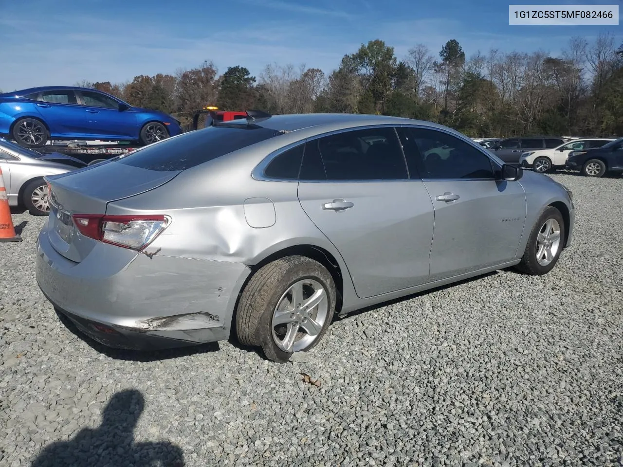 2021 Chevrolet Malibu Ls VIN: 1G1ZC5ST5MF082466 Lot: 80658384