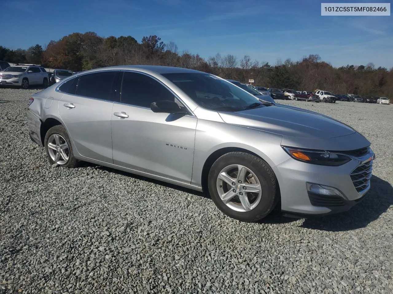 2021 Chevrolet Malibu Ls VIN: 1G1ZC5ST5MF082466 Lot: 80658384