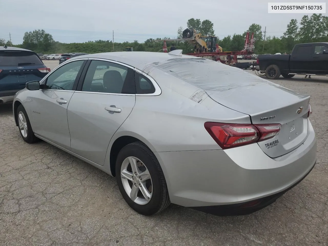 2022 Chevrolet Malibu Lt VIN: 1G1ZD5ST9NF150735 Lot: 53196054