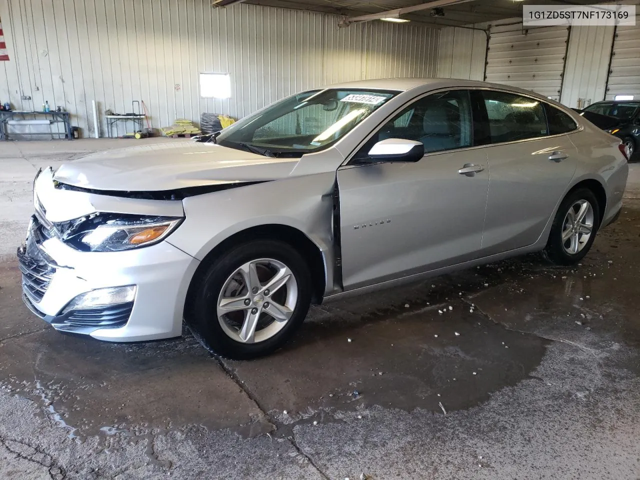 2022 Chevrolet Malibu Lt VIN: 1G1ZD5ST7NF173169 Lot: 53341914