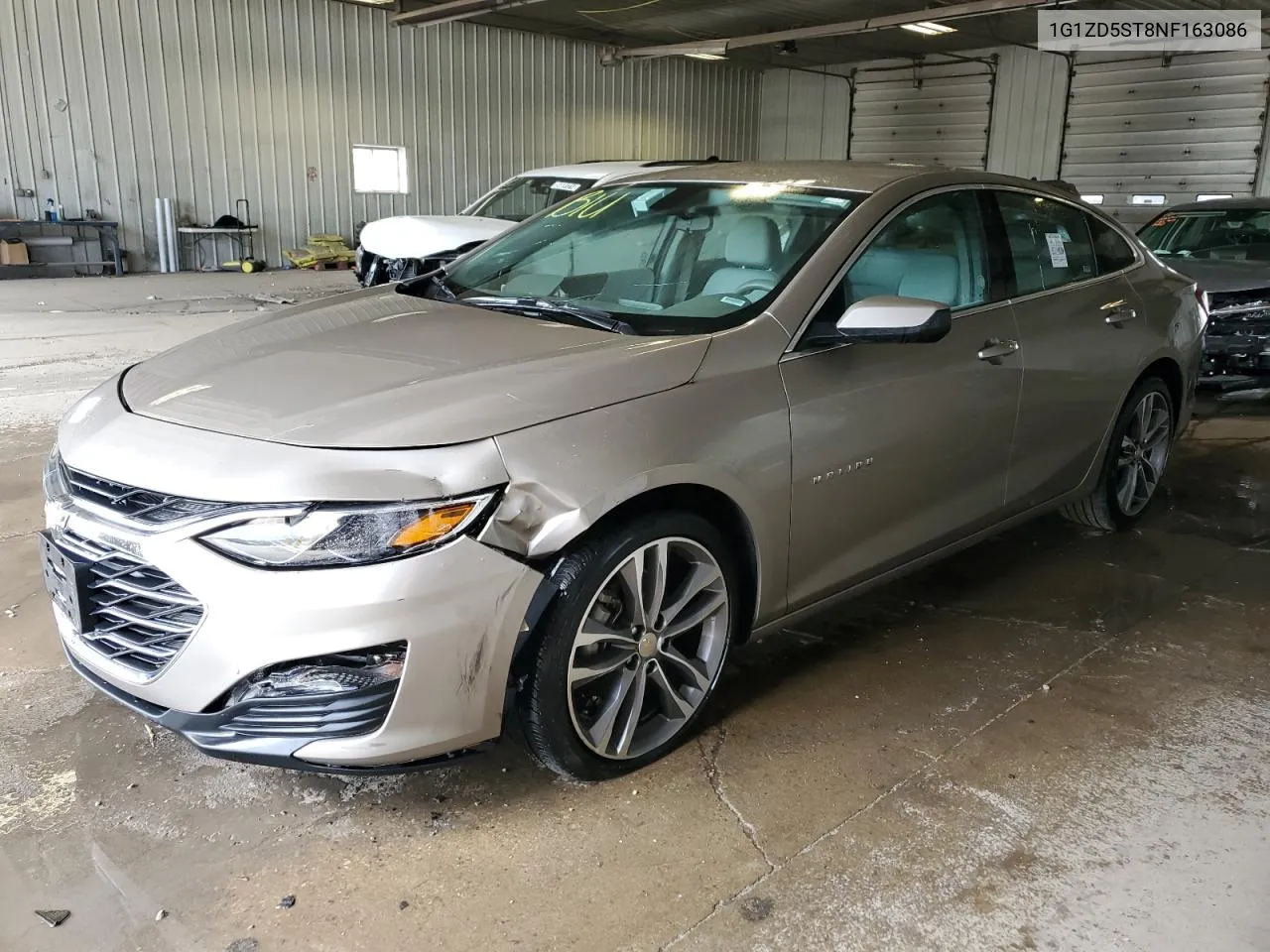 2022 Chevrolet Malibu Lt VIN: 1G1ZD5ST8NF163086 Lot: 54614194