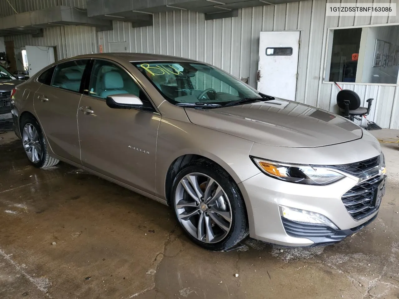 2022 Chevrolet Malibu Lt VIN: 1G1ZD5ST8NF163086 Lot: 54614194