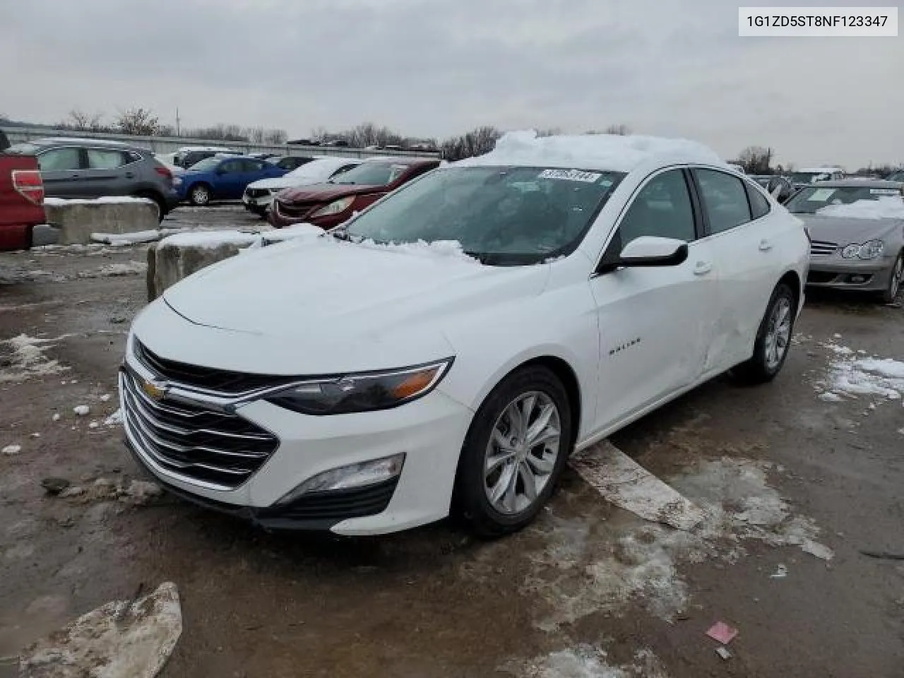 1G1ZD5ST8NF123347 2022 Chevrolet Malibu Lt