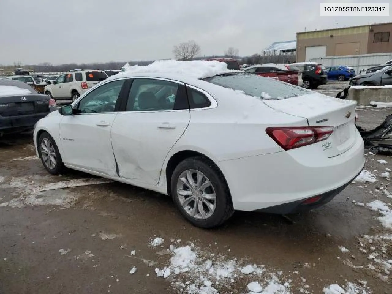 2022 Chevrolet Malibu Lt VIN: 1G1ZD5ST8NF123347 Lot: 54759544