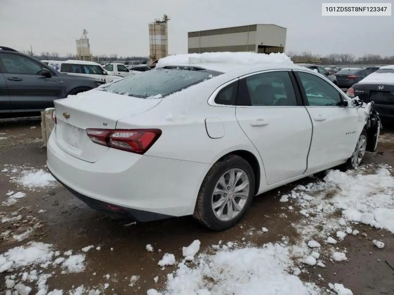 1G1ZD5ST8NF123347 2022 Chevrolet Malibu Lt