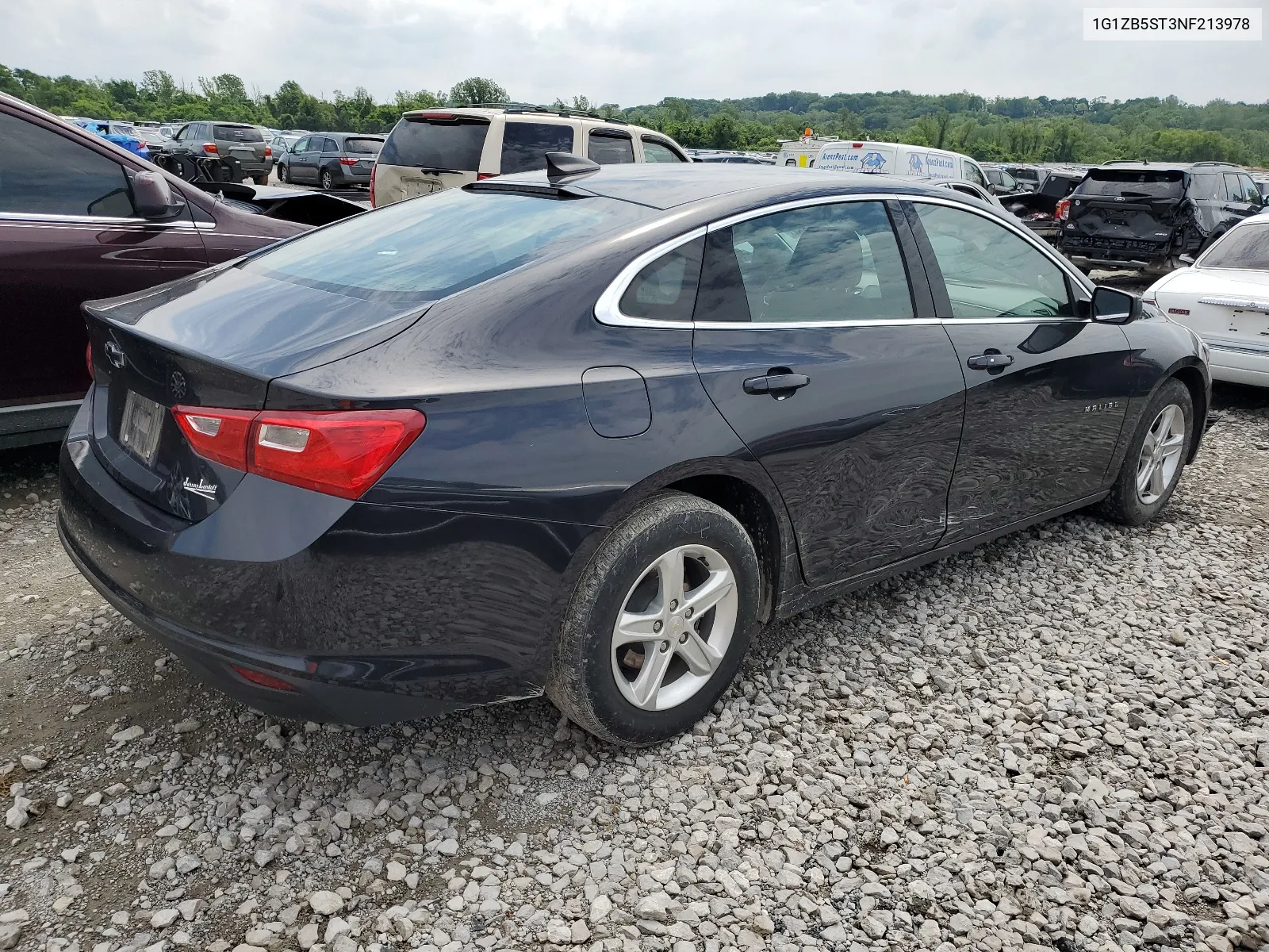 2022 Chevrolet Malibu Ls VIN: 1G1ZB5ST3NF213978 Lot: 55274154