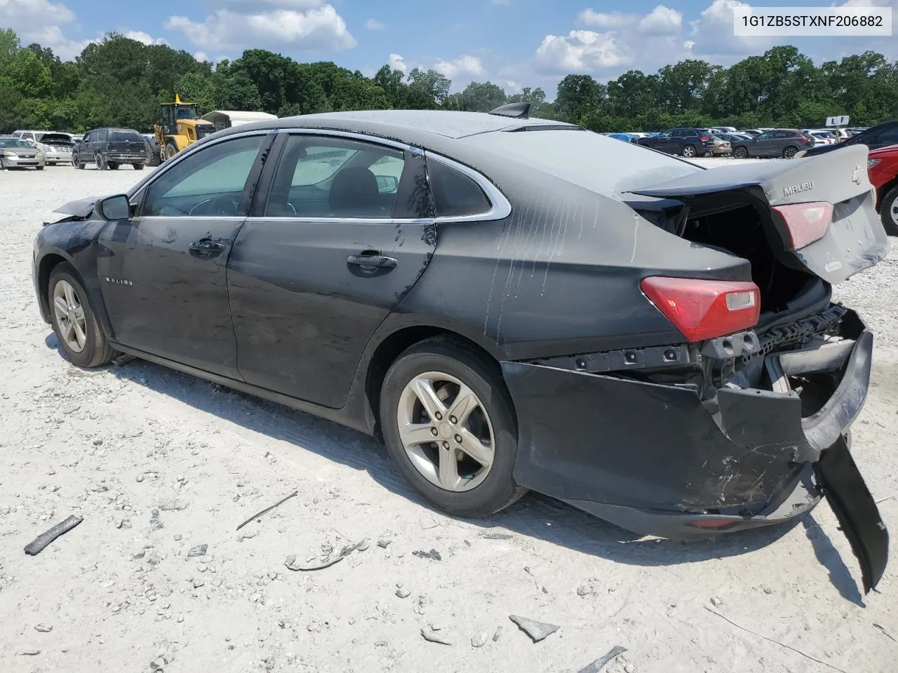 2022 Chevrolet Malibu Ls VIN: 1G1ZB5STXNF206882 Lot: 55850124