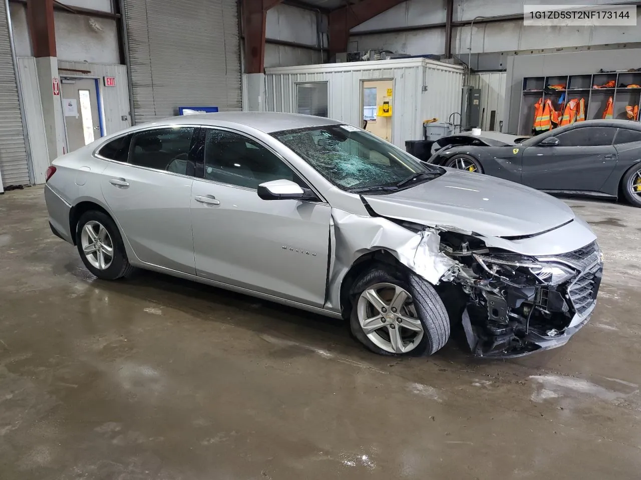 2022 Chevrolet Malibu Lt VIN: 1G1ZD5ST2NF173144 Lot: 58031284