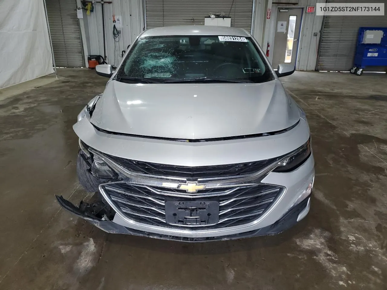 2022 Chevrolet Malibu Lt VIN: 1G1ZD5ST2NF173144 Lot: 58031284