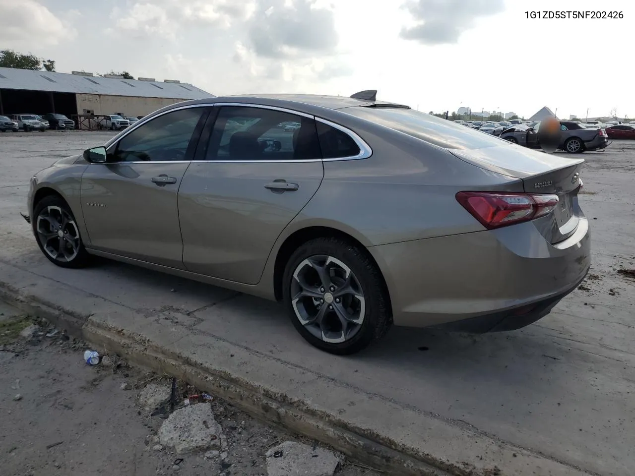 2022 Chevrolet Malibu Lt VIN: 1G1ZD5ST5NF202426 Lot: 60872564