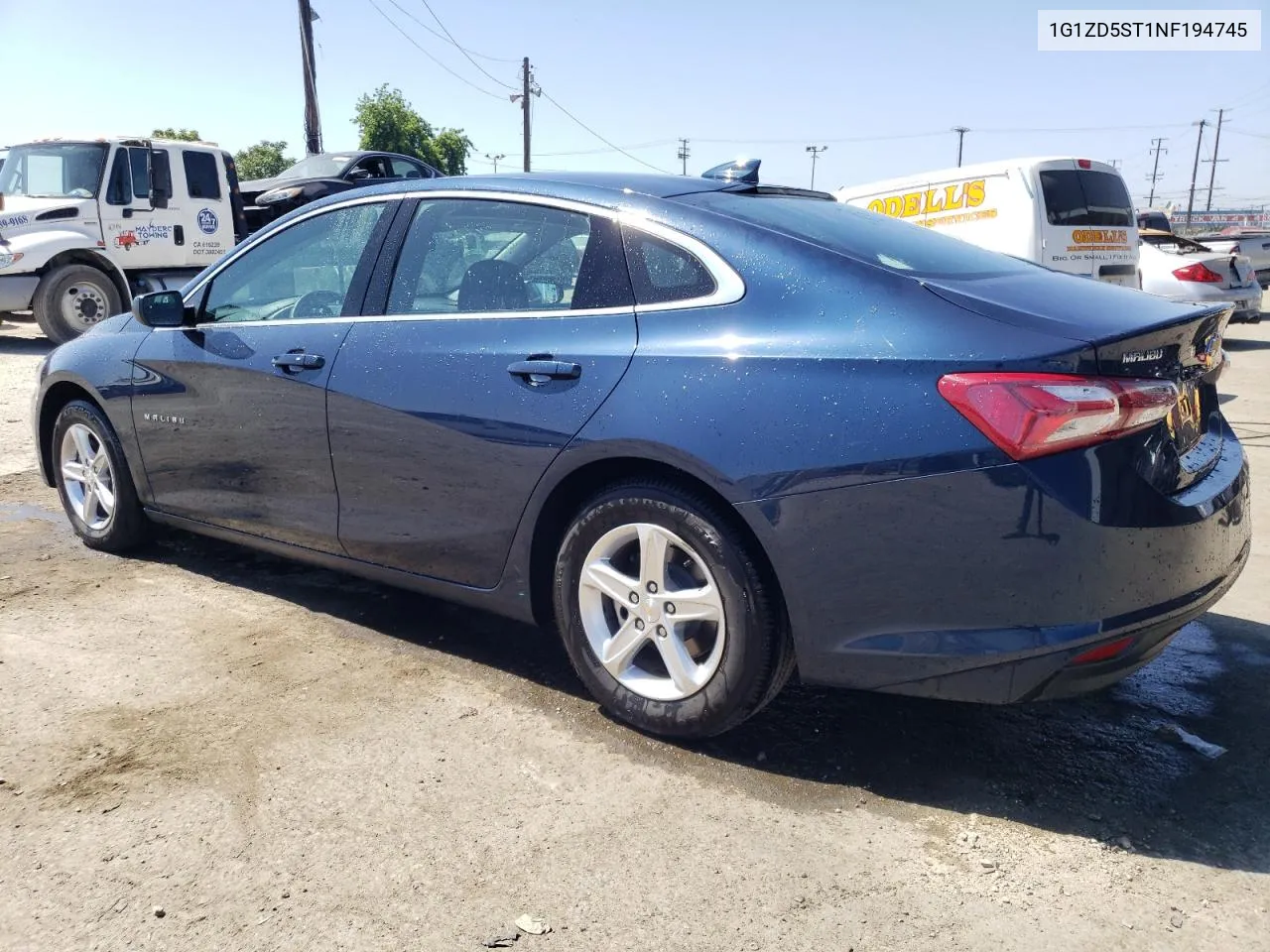 2022 Chevrolet Malibu Lt VIN: 1G1ZD5ST1NF194745 Lot: 61151814