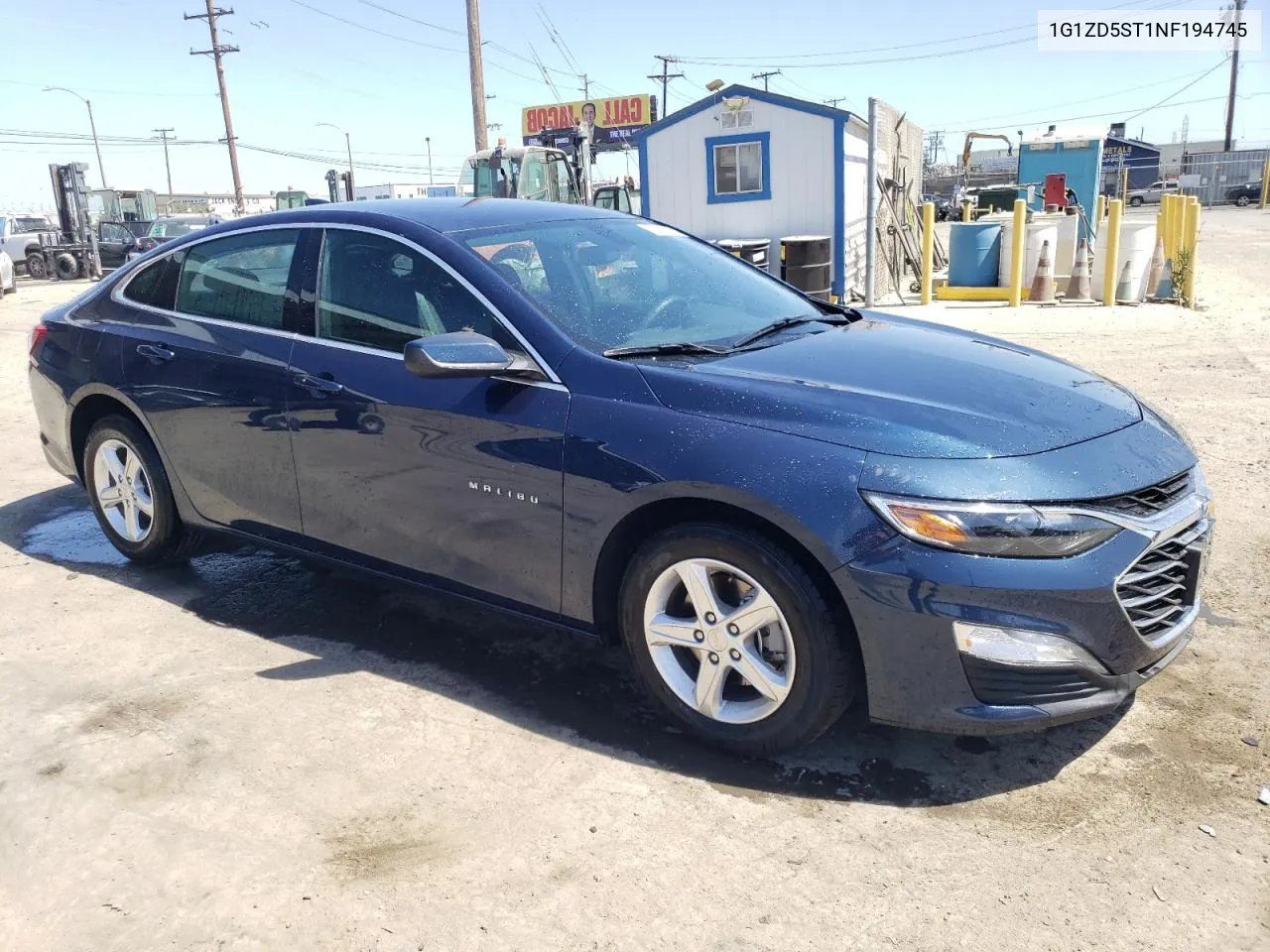 2022 Chevrolet Malibu Lt VIN: 1G1ZD5ST1NF194745 Lot: 61151814