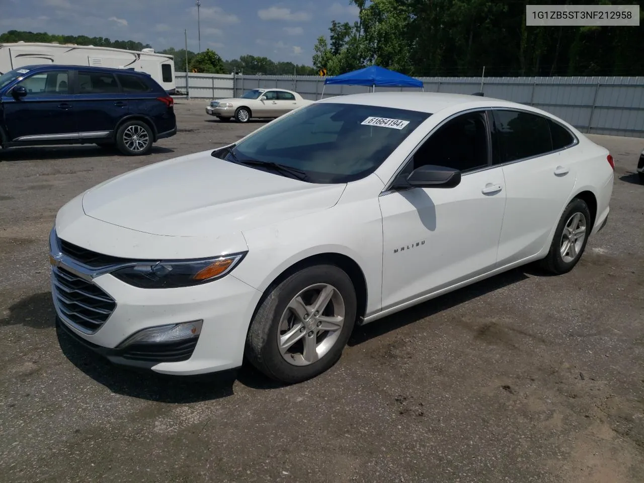 2022 Chevrolet Malibu Ls VIN: 1G1ZB5ST3NF212958 Lot: 61664194