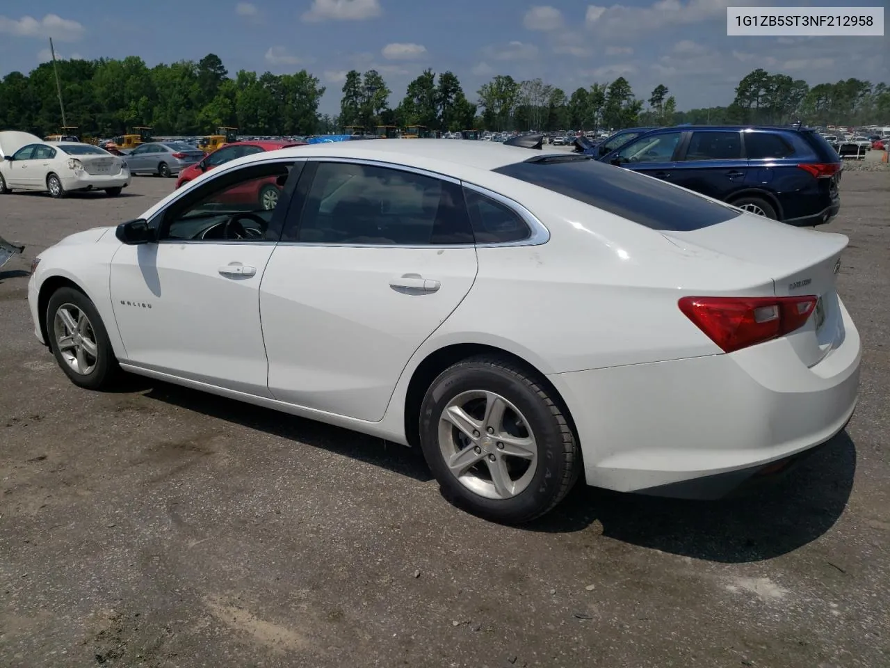 2022 Chevrolet Malibu Ls VIN: 1G1ZB5ST3NF212958 Lot: 61664194